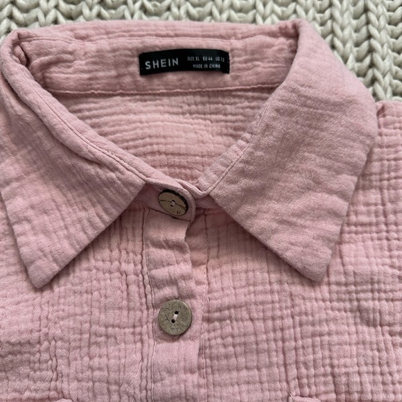 Gauze Lounge Shorts Set - Picture 4 of 5